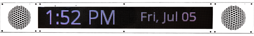 Large IP Display and Speaker