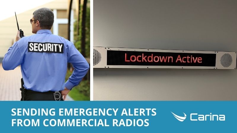 Sending School-Wide Emergency Alerts from Radios