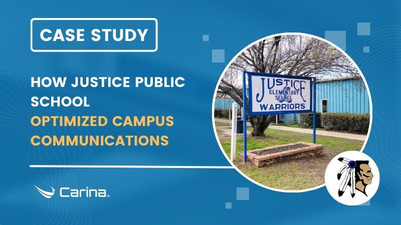 How Justice Public School Cost-Effectively Optimized Campus Communications