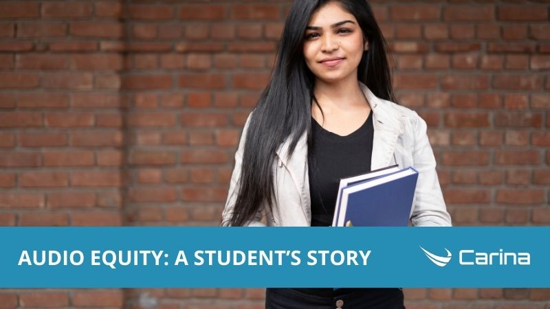 Audio Equity: A Student’s Story