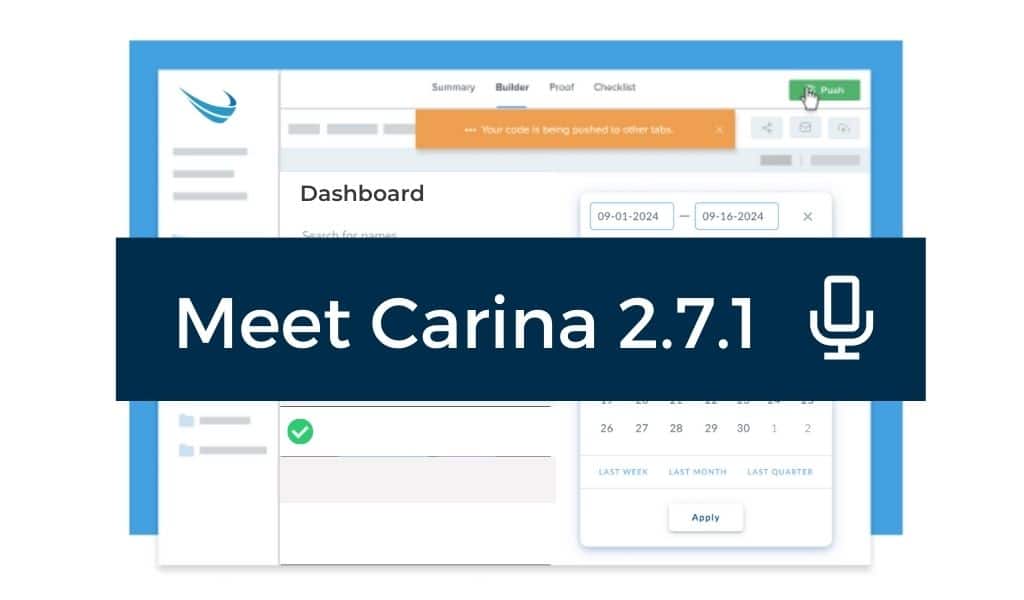 Microphone Enablement – Carina 2.7.1 Release Announcement