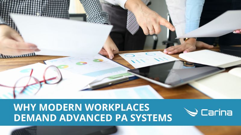 Why Modern Workplaces Demand Advanced PA Systems