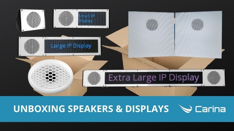 Updated IP Display and Speaker Unboxing Videos